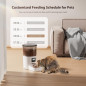 IMIPAW 3L Automatic Cat Feeder, Timed Dry Food Dispenser, Programmable Portions, Dual Power Supply IMIPAW 3L Automatic Cat Feeder, Timed Dry Food Dispenser, Programmable Portions, Dual Power Supply