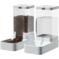 Distributeur automatique de nourriture et d'eau Gravity 3,8L pour chiens et chats, grande capacité Distributeur automatique de nourriture et d'eau Gravity 3,8L pour chiens et chats, grande capacité
