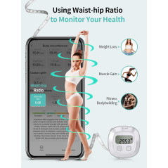 Slimpal : Mètre Bluetooth Smart pour Mesure Corps & Fitness