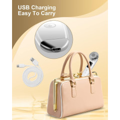 Electric 4-in-1 Face Massager | Anti-Aging Skin Firming Tool (White)