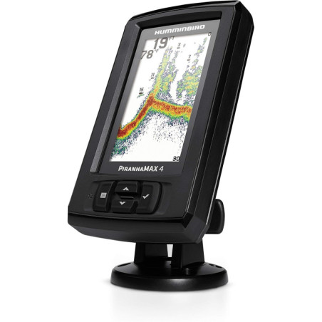 Humminbird PiranhaMAX 4 - Sondeur portable compact et précis pour la pêche