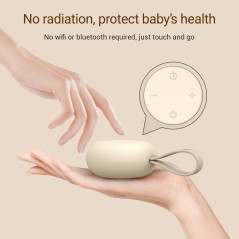 Portable Baby Sound Machine with 12 Soothing Sounds & 15H Battery Life