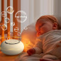 Machine à Sons Portable pour Bébé - Bruit Blanc, 12 Sons Apaisants, Minuterie, 15h Batterie, Clip Poussette Machine à Sons Portable pour Bébé - Bruit Blanc, 12 Sons Apaisants, Minuterie, 15h Batterie, Clip Poussette