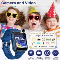 Cosjoype Kids Smart Watch with Games, Camera & Music Player for Ages 4-12
