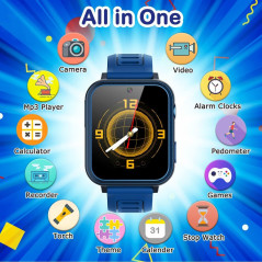 Cosjoype Kids Smart Watch with Games, Camera & Music Player for Ages 4-12