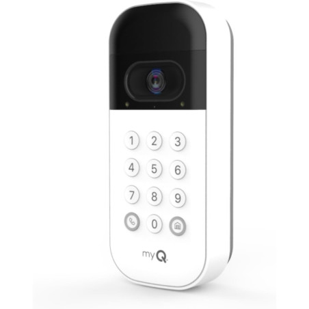 myQ Clavier Vidéo Garage Intelligent avec Caméra Grand Angle