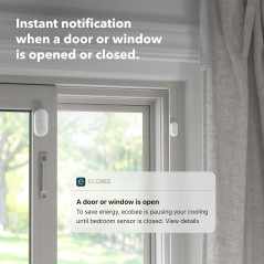 Capteur Intélligent Ecobee 2 Pack pour Portes & Fenêtres Wifi
