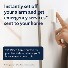 SimpliSafe 8 Pièces Sécurité Maison Sans Fil - Alexa & Google