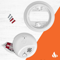 First Alert SMI100 Battery-Operated Smoke Alarm, 2-Pack - Reliable Safety