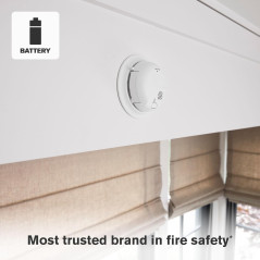 First Alert SMI100 Alarme Fumée Batterie - Pack de 2
