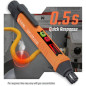 PT199 Portable Natural Gas Leak Detector with Audible & Visual Alarm for Methane & Propane – Includes 2 Batteries PT199 Portable Natural Gas Leak Detector with Audible & Visual Alarm for Methane & Propane – Includes 2 Batteries