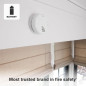 First Alert SMCO100 Battery-Operated Smoke & Carbon Monoxide Alarm with Test & Silence Button, White, 1-Pack First Alert SMCO100 Battery-Operated Smoke & Carbon Monoxide Alarm with Test & Silence Button, White, 1-Pack