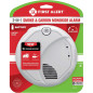 First Alert SMCO100 Battery-Operated Smoke & Carbon Monoxide Alarm with Test & Silence Button, White, 1-Pack First Alert SMCO100 Battery-Operated Smoke & Carbon Monoxide Alarm with Test & Silence Button, White, 1-Pack