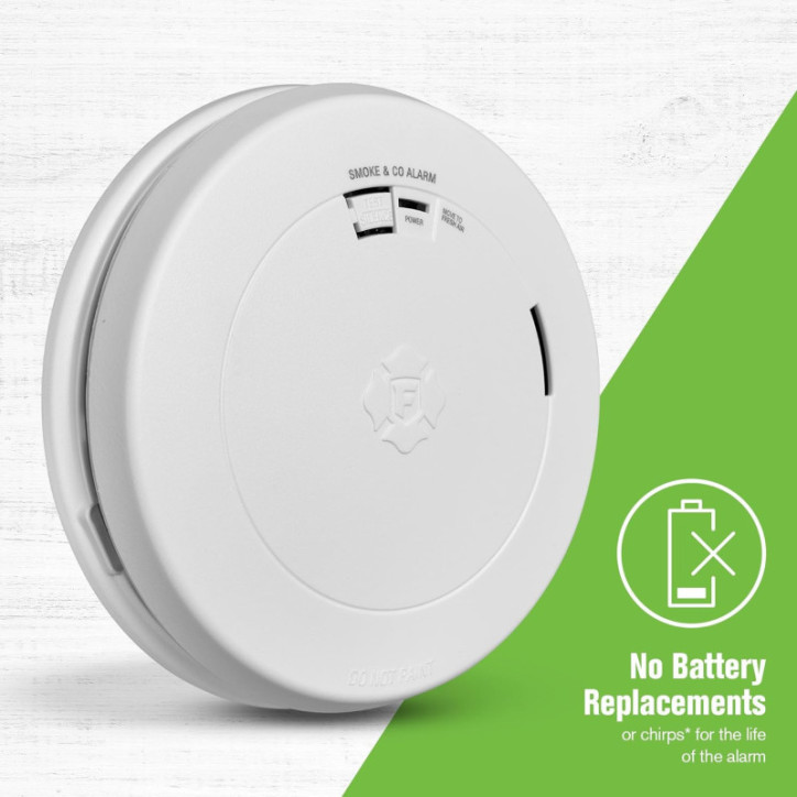 First Alert SMCO210 10-Year Sealed Battery Smoke & Carbon Monoxide Alarm, Slim Profile, 1-Pack First Alert SMCO210 10-Year Sealed Battery Smoke & Carbon Monoxide Alarm, Slim Profile, 1-Pack