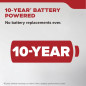 Kidde Smoke Detector with 10-Year Battery and LED Warning Light Indicators