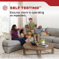 Kidde Smoke Detector with 10-Year Battery and LED Warning Light Indicators