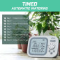 Automatic Indoor Plant Waterer for 15 Pots, Programmable Drip Irrigation with Smart Humidity Sensor Automatic Indoor Plant Waterer for 15 Pots, Programmable Drip Irrigation with Smart Humidity Sensor