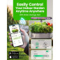 LetPot LPH-SE Smart Hydroponics Garden Kit, 12 Pods, WiFi & APP Controlled, 24W LED, 5.5L Tank, Timer LetPot LPH-SE Smart Hydroponics Garden Kit, 12 Pods, WiFi & APP Controlled, 24W LED, 5.5L Tank, Timer