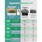 LetPot LPH-Air Smart Hydroponic Garden Kit, WiFi & APP Controlled, 24W Full Spectrum Light, 10-Pod Indoor Planter LetPot LPH-Air Smart Hydroponic Garden Kit, WiFi & APP Controlled, 24W Full Spectrum Light, 10-Pod Indoor Planter