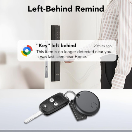 Air Tracker Tag 4-Pack for Android - Bluetooth GPS Finder, No Monthly Fee