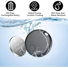 Air Tracker Tag 4-Pack for Android - Bluetooth GPS Finder, No Monthly Fee