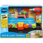 VTech Boîte à Outils Éducative Drill and Learn pour Enfants - Apprentissage Ludique et Interactif VTech Boîte à Outils Éducative Drill and Learn pour Enfants - Apprentissage Ludique et Interactif