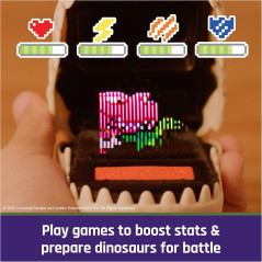BITZEE Jurassic World : Jouet Dinosaure Interactif 25 pcs