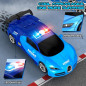 Voiture Télécommandée Transformable en Robot, Rotation 360°, LED, Mode Démo, Facile à Utiliser, 2.4GHz, Cadeau Noël Enfants Voiture Télécommandée Transformable en Robot, Rotation 360°, LED, Mode Démo, Facile à Utiliser, 2.4GHz, Cadeau Noël Enfants
