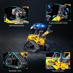 HOGOKIDS 5-in-1 Robot Building Toy Set - Remote & APP Controlled STEM Fun