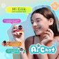 ENERGIZE LAB Eiliko Aquamarine - Tiny AI Charm Robot Pendant, Fun Electronic Toy for Couples & Friends