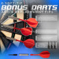 Franklin Sports Electronic Soft Tip Dart Board Set with Digital Scoreboard and 6 Darts Included Franklin Sports Electronic Soft Tip Dart Board Set with Digital Scoreboard and 6 Darts Included