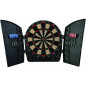 Franklin Sports Electronic Soft Tip Dart Board Set with Digital Scoreboard and 6 Darts Included Franklin Sports Electronic Soft Tip Dart Board Set with Digital Scoreboard and 6 Darts Included