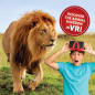Abacus Brands Virtual Reality Animals Gift Box – Interactive VR Book & STEM Activity Set for Ages 8+
