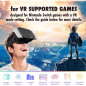 Casque VR Orzly pour Nintendo Switch & OLED avec Lentille Ajustable - Édition Cadeau Noire Casque VR Orzly pour Nintendo Switch & OLED avec Lentille Ajustable - Édition Cadeau Noire