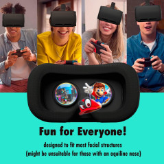Casque VR Orzly pour Nintendo Switch & Switch OLED - Lentilles réglables
