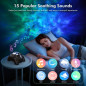Rossetta Galaxy Star Projector with Bluetooth Speaker, White Noise, Remote, Timer – Night Light for Kids & Adults Rossetta Galaxy Star Projector with Bluetooth Speaker, White Noise, Remote, Timer – Night Light for Kids & Adults