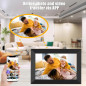 Cadre Photo Numérique WiFi 10,1 IPS HD 1280x800 Tactile, Rotation Auto, Diaporama, Partage à Distance via App Cadre Photo Numérique WiFi 10,1 IPS HD 1280x800 Tactile, Rotation Auto, Diaporama, Partage à Distance via App