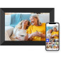 Cadre Photo Numérique WiFi 10,1 IPS HD 1280x800 Tactile, Rotation Auto, Diaporama, Partage à Distance via App Cadre Photo Numérique WiFi 10,1 IPS HD 1280x800 Tactile, Rotation Auto, Diaporama, Partage à Distance via App