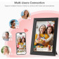 Frameo Cadre Photo Numérique 10,1 WiFi HD IPS Tactile 32 Go Partage Mobile & Auto-Rotation Mural Frameo Cadre Photo Numérique 10,1 WiFi HD IPS Tactile 32 Go Partage Mobile & Auto-Rotation Mural