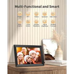 Cadre Photo Numérique Frameo 10.1 WiFi HD IPS Tactile