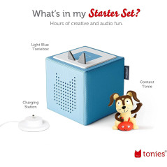 Toniebox 1 Audio Player Starter Set - Playtime Puppy Light Blue