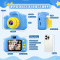 Caméra Enfant HD Desuccus avec Carte 32GB - Jouet Noël Anniversaire Garçons Filles 3-9 ans (Bleu) Caméra Enfant HD Desuccus avec Carte 32GB - Jouet Noël Anniversaire Garçons Filles 3-9 ans (Bleu)