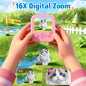Gleeglee Kids Instant Print Camera 1080P - Pink Cat Toy for Ages 3-10, Perfect Christmas Birthday Gift Gleeglee Kids Instant Print Camera 1080P - Pink Cat Toy for Ages 3-10, Perfect Christmas Birthday Gift