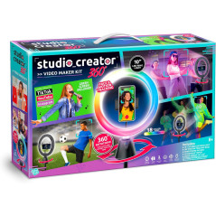 Canal Toys Studio Creator 360 Kit with Green Screen, Tripod & Light Ring