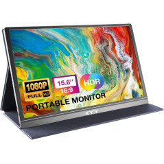 KYY Écran Portable 15,6 FHD HDR USB-C HDMI Gaming PC Mac