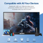 InnoView Écran Portable 15,6 Full HD 1080P avec Housse, Support Réglable 90°, USB-C HDMI Ultra-Mince InnoView Écran Portable 15,6 Full HD 1080P avec Housse, Support Réglable 90°, USB-C HDMI Ultra-Mince