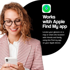 ORBIT x Glasses - Localisateur de lunettes compatible iOS