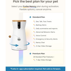 Furbo Cam 360° : Sécurité & Friandises pour Chiens Connectée