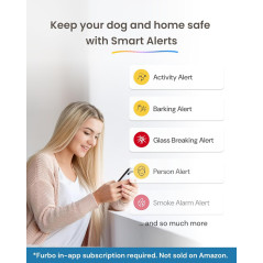 Furbo Cam 360° : Sécurité & Friandises pour Chiens Connectée