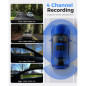 Caméra Auto 360° 4 Canaux Avant/Arrière/Intérieur, GPS, WiFi 5G, Vision Nuit, 160° Grand Angle, 128GB Inclus Caméra Auto 360° 4 Canaux Avant/Arrière/Intérieur, GPS, WiFi 5G, Vision Nuit, 160° Grand Angle, 128GB Inclus